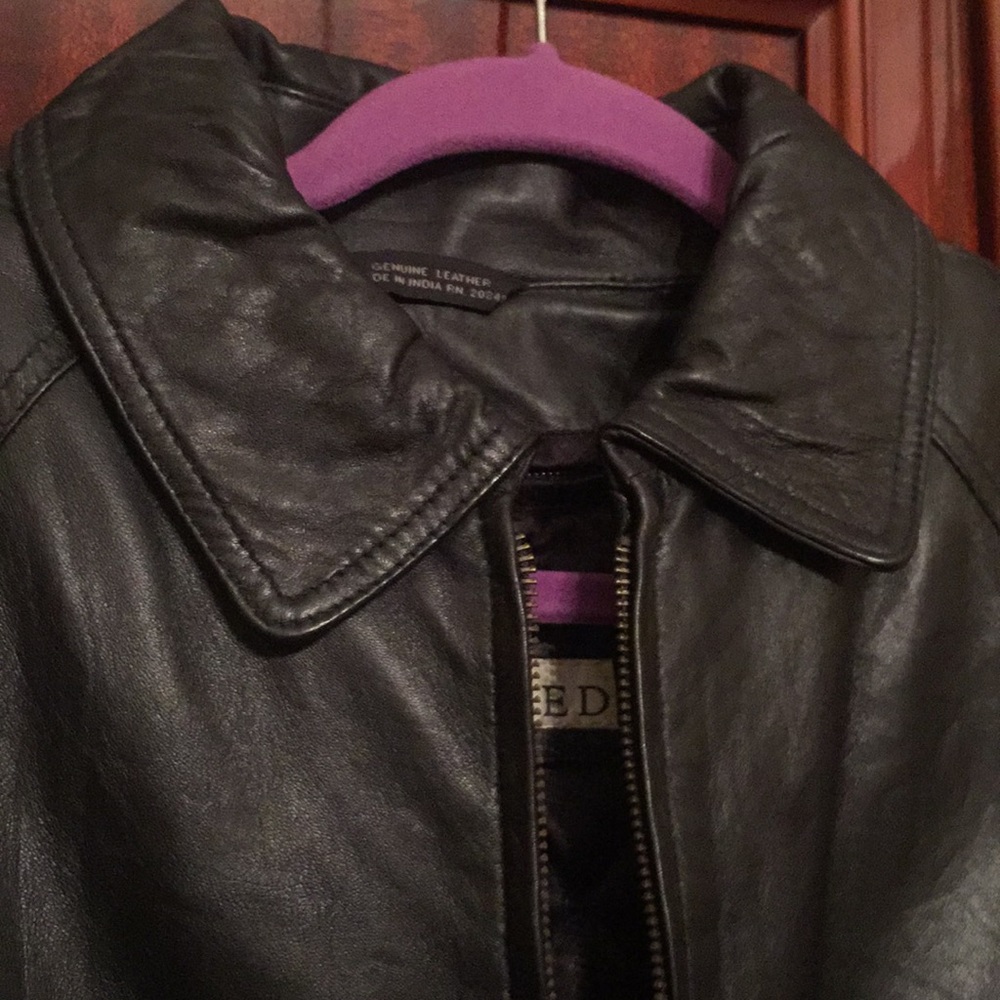 Men's leather jacket